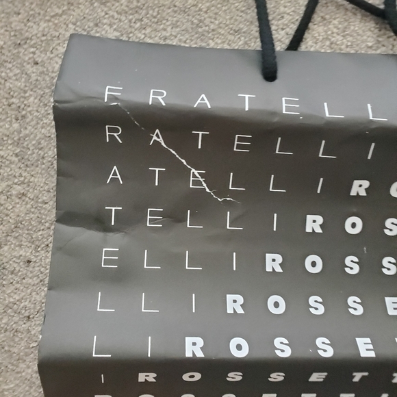 Man influencer bundle paper shopping totes Boggi Fratelli Rossetti  Paul Zileri - Picture 2 of 6